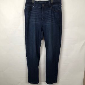 Lane Bryant High Rise Straight jeans Size 14